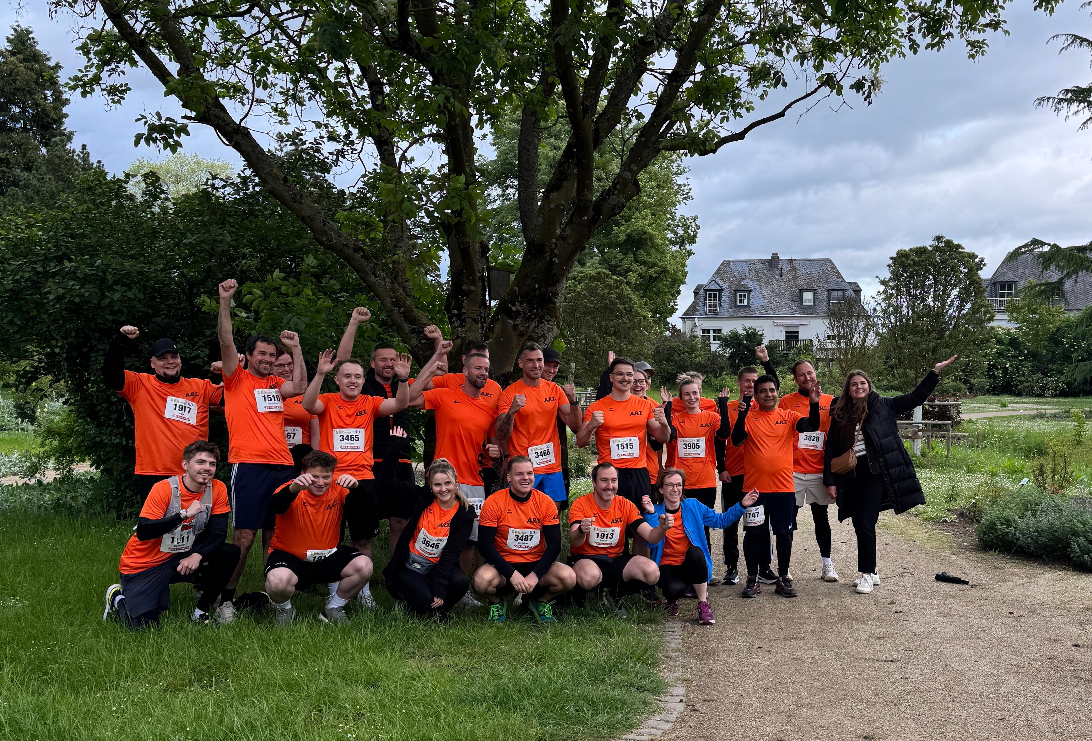 Foto1: A.R.T. beim Firmenlauf