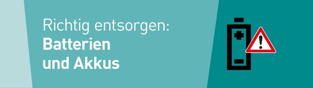 Foto2: Richtig entsorgen: Akkus und Batterien