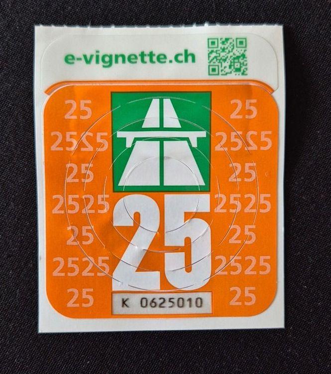 Bild: AUTOBAHN VIGNETTE SCHWEIZ PKW gültig bis 31.01.26 ****